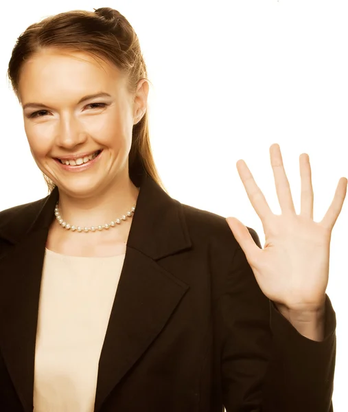 Joven mujer de negocios — Foto de Stock