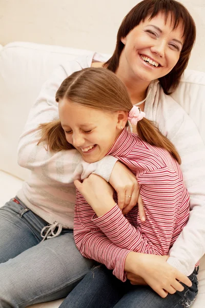 Mère et sa fille — Photo