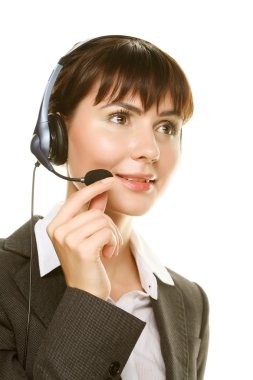 beyaz izole Sekreter