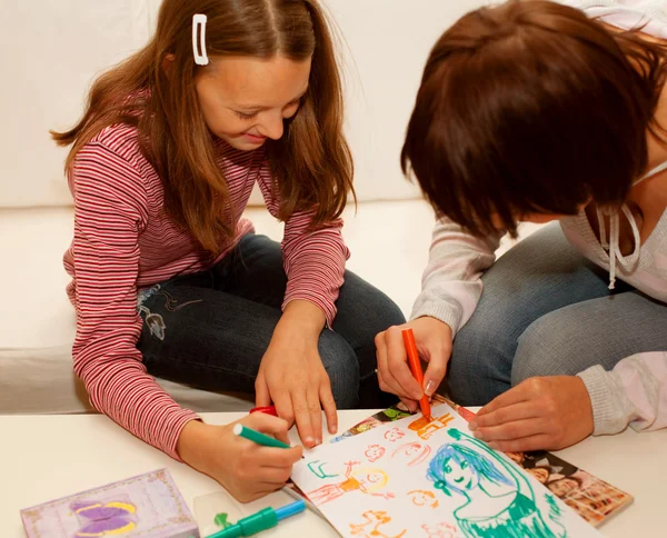 Moeder en dochter — Stockfoto