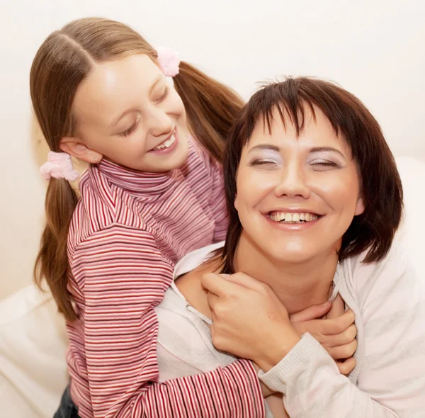 Haapy familj — Stockfoto