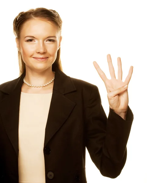 Joven mujer de negocios — Foto de Stock