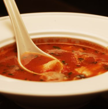 Et ve sebzeli çorba.