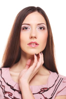 Güzel kadın yüzü 