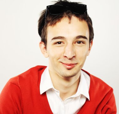 Yakışıklı genç adam portresi