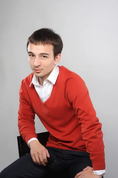 Handsome young man portrait — Stock Photo, Image