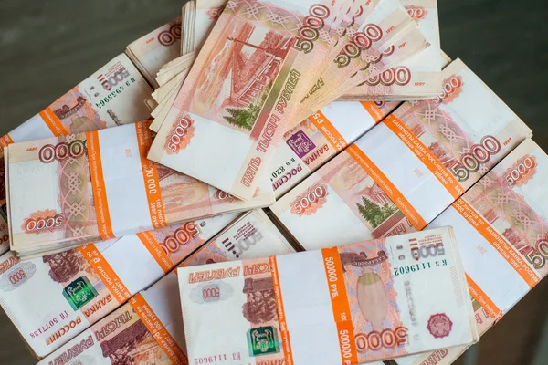Pengar i Ryssland — Stockfoto
