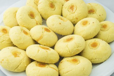 Beyaz arka plan maker curac oryantal sweets