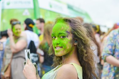 renkler bir festival kutladı