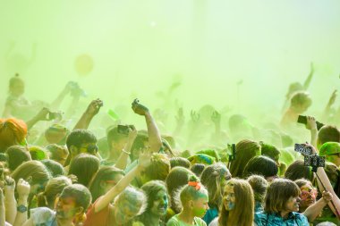 renkler bir festival kutladı