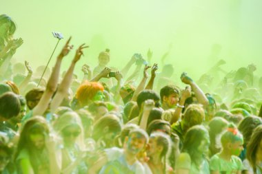 renkler bir festival kutladı