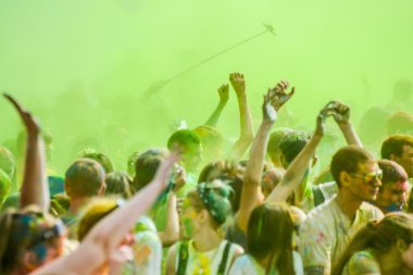 renkler bir festival kutladı