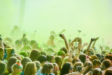 renkler bir festival kutladı