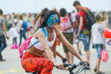 renkler bir festival kutladı