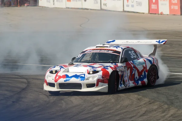 Asia Pacific D1 Primring Grand Prix 2015 Russische Drift Series — Stockfoto