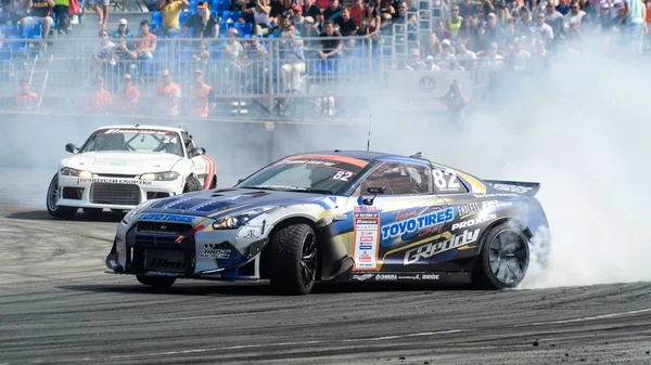 Asie Pacifik D1 Primring Grand Prix 2015 ruský Drift Series — Stock fotografie