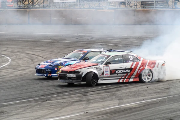 Asia Pacific D1 Primring Grand Prix 2015 Russische Drift Series — Stockfoto