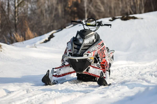 Sports mountain snowmobile — Stock Photo, Image