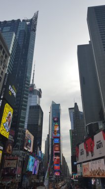 Times Meydanı ve Broadway Manhattan, New York City, Amerika Birleşik Devletleri.