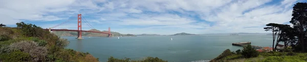 Golden Gate Bridge, San Francisco, Californië, Verenigde Staten — Stockfoto