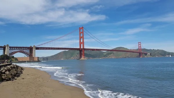 Golden Gate Köprüsü, San Francisco, California, ABD — Stok fotoğraf