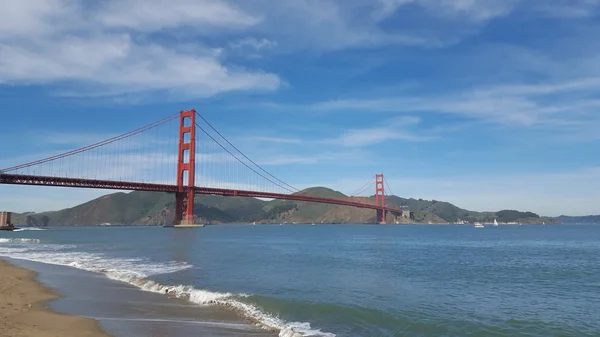 Golden Gate Köprüsü, San Francisco, California, ABD — Stok fotoğraf