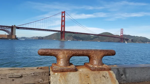 Мост Золотые Ворота, Сан-Франциско, Калифорния, США — стоковое фото