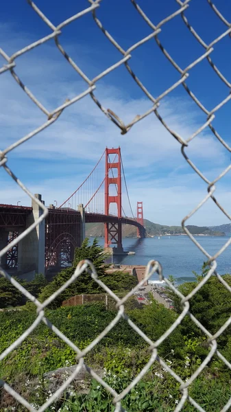 Мост Золотые Ворота, Сан-Франциско, Калифорния, США — стоковое фото