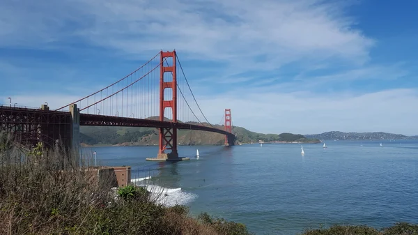 Золоті ворота, San Francisco, Каліфорнія, США — стокове фото
