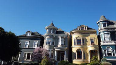 Alamo Meydanı, san francisco, Kaliforniya, ABD