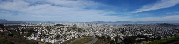 Weergave van San Francisco City, Californië, VSA — Stockfoto