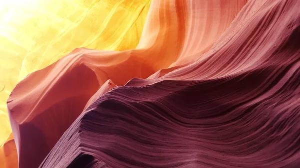 Lower Antelope Canyon Rechtenvrije Stockafbeeldingen