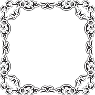 Sanat süslü Rönesans çerçeve