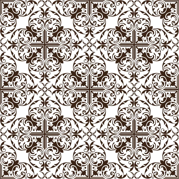 Seamless vintage pattern — Stock Vector