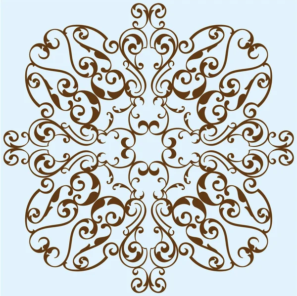 Victorian design květ — Stockový vektor