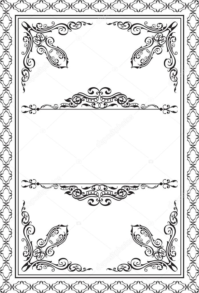 Cool frame Stock Vector Image by ©buravtsoff 64618755