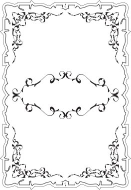 Art vintage cool frame