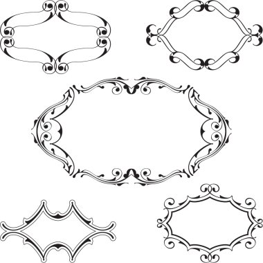 Baroque frame set