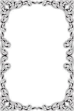 Baroque ornate good page