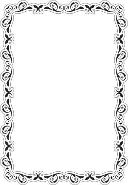 Baroque Greeting Art Frame
