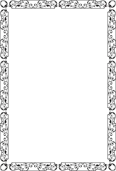 Ornament board — Stock Vector