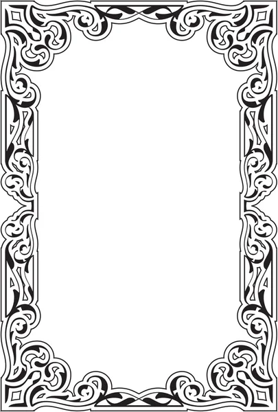 Roccocco ornate page — Stock Vector