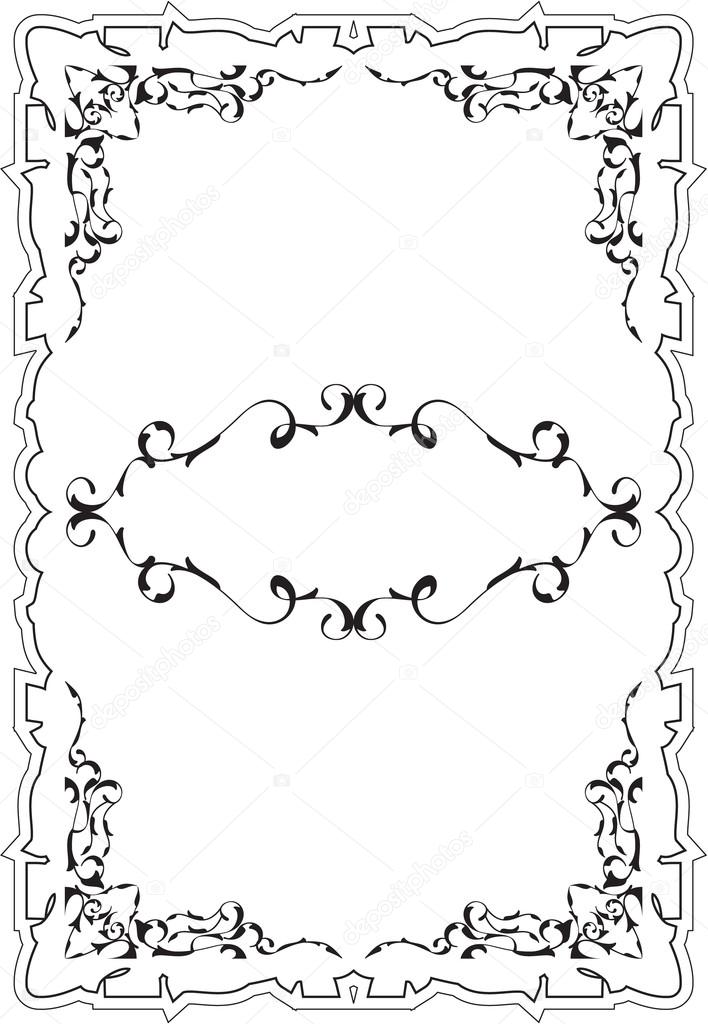 Art vintage cool frame Stock Vector Image by ©buravtsoff 76692473