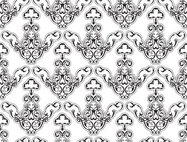 Sorunsuz swirll sanat desen