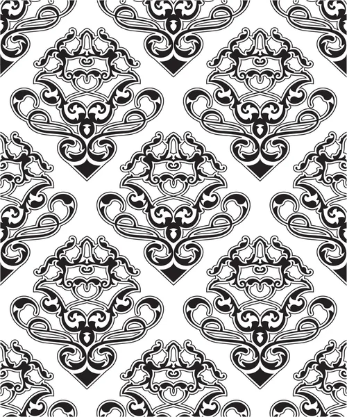 Baroque seamless pattern — Stock Vector