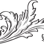 Acanthus Scroll — Stock Vector © EnginKorkmaz #35221633