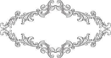 Kıvırcık ornement sayfa