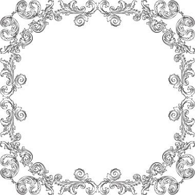 Vintage güzel şark sanat çerçeve