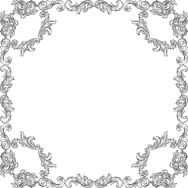Vintage lüks Barok çerçeve