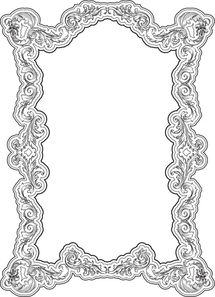 Vintage ornate frame — Stock Vector